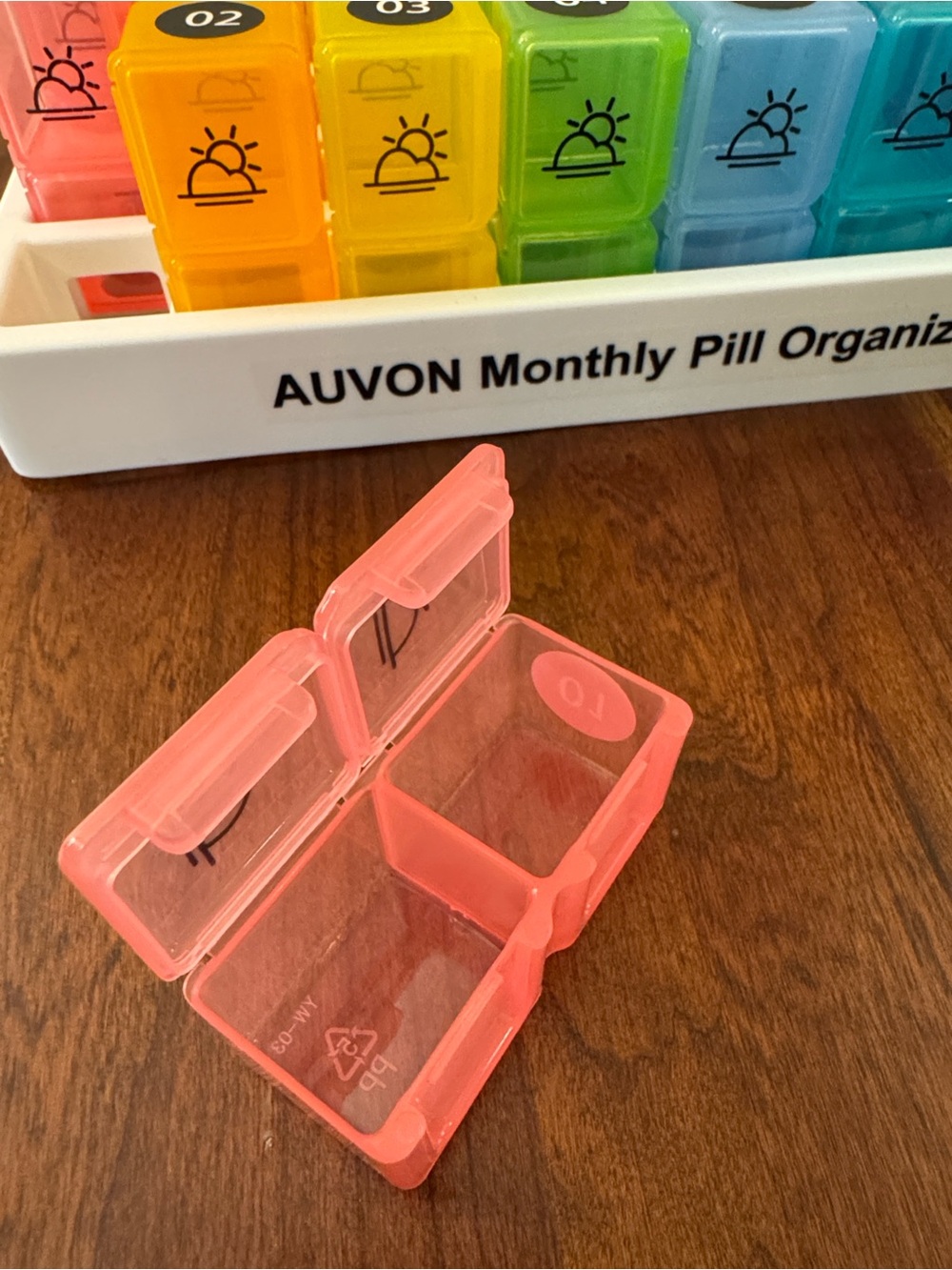 AUVON Monthly Pill Organizer - Picture 9 of 11